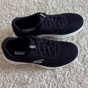 Skechers Womens Go Walk Joy Performance Sneakers Washable Black women's size 7.5